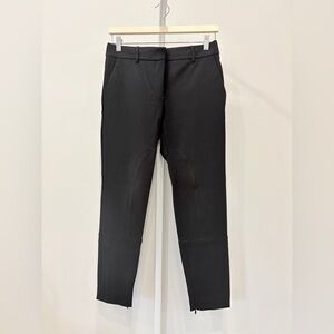 Burberry Women's Black Skinny Ankle Pants Capri Trousers Crop Size 4 XS S